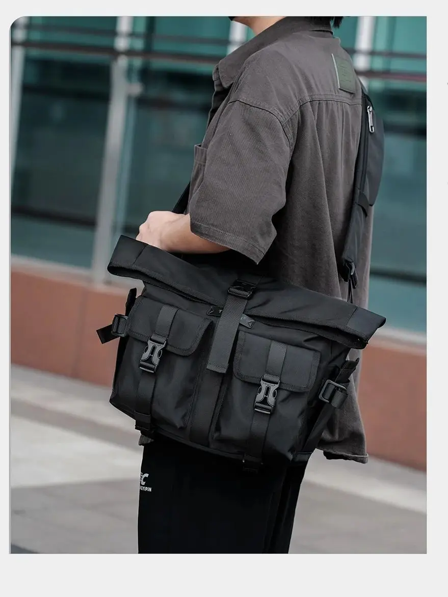 AliExpress tigernu Tigernu Fashion Messenger Bags Male Shoulder Bags 13.3inch Laptop Bag Outdoor Crossbody Bags For Men Cycling Bags Boys Messenger