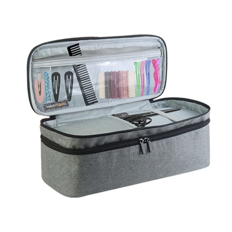 Bag Double-layer Universal Hair Dryer Carrying Case Portable Travel Storage Bag Scratch Resistant