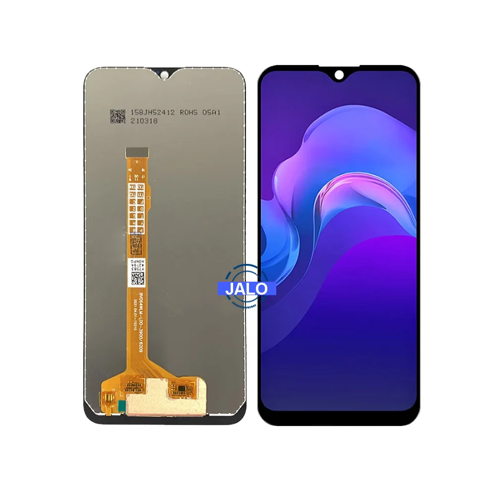 مجموعة شاشة JALO لـ VIVO Y3 U3X Y17 Y12 Y11 U3S شاشة LCD متكاملة تعمل باللمس استبدال لوحة ال سي دي