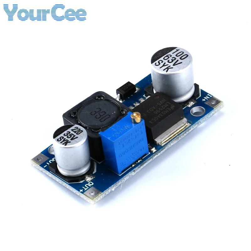 LM2596HVS LM2596HV LM2576HV DC-DC Adjustable Step Down Buck Converter Power Module 4.5-50V to 3-35V Mini360 Mp1584