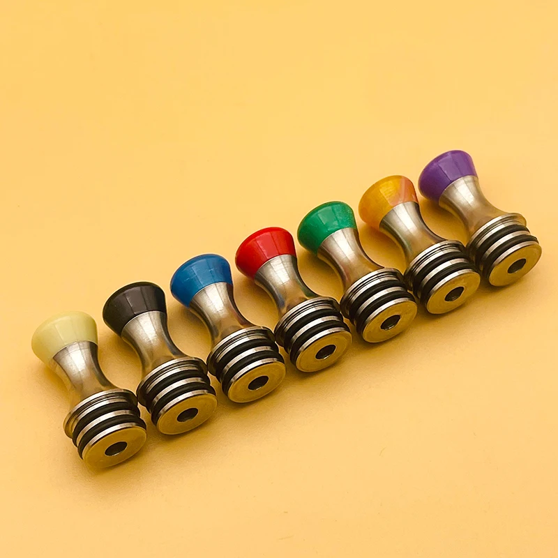 DSX из нержавеющей стали, смола MTL 510, капельный наконечник, термостойкий узкий мундштук для RDA RTA RDTA, бак-распылитель, аксессуар для вейпа