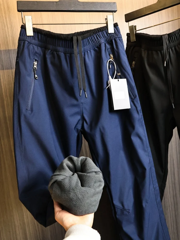 

Мягкие мужские повседневные брюки на подкладке с 3D на заказ, водонепроницаемые осенне-зимние прямые брюки Faion Urban Sle