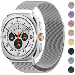 Milanese Strap For Samsung Galaxy Watch Ultra 2025 47mm Metal Statinless Steel Magnetic Bracelet Samsung Galaxy Watch Ultra Band
