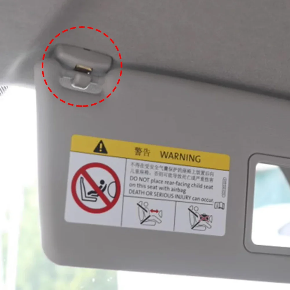 ل VW بورا IV جولف GTI جيتا A4 باسات B6 بولو 9N بيتل كادي سكودا اوكتافيا A5 سيارة الشمس قناع هوك تحديد كليب قوس شماعات #6