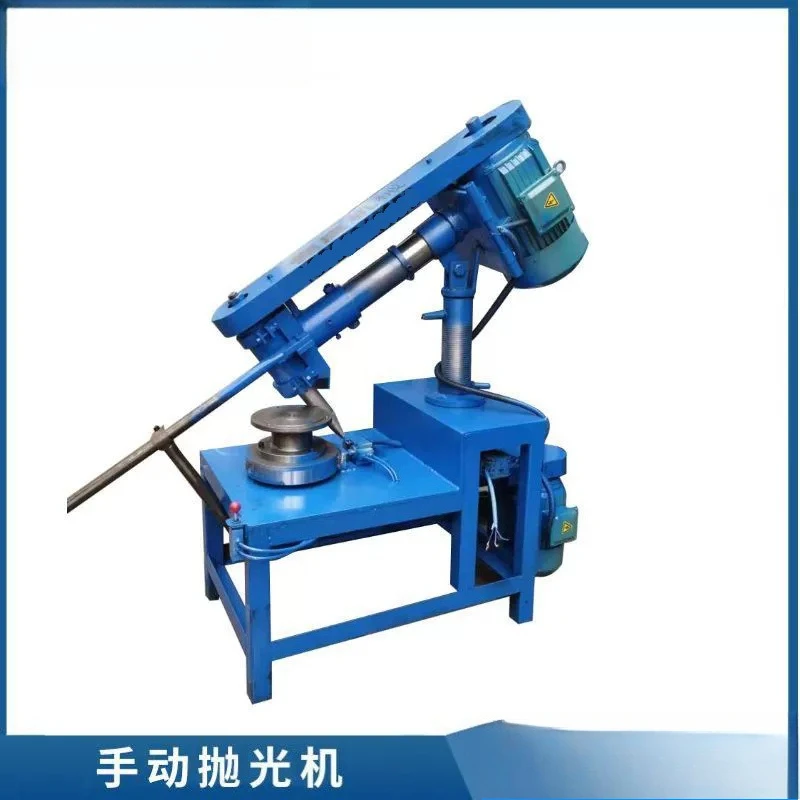 Stainless steel manual polishing machine, hardware accessories deburring sander, small manual metal sander