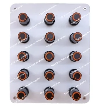 15 Knob Knobs Custom CC Information Volume USB-C Interface Music Host Software MIDI Controller