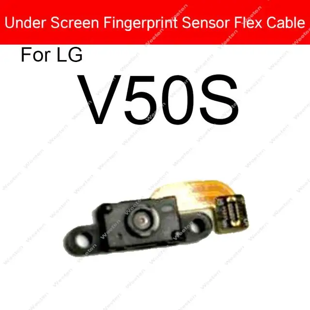 Under Screen Fingerprint Sensor Flex Cable For LG G8X G9 V50S V60 ThinQ Velvet 5G G900 Fingerprint Sensor Home Touch Flex Ribbon