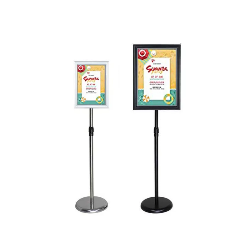 

Customize.Kainice Floor Standing Adjustable Pedestal Sign Holder Stand A3 A4 Sign Holder Poster Boards Billboard