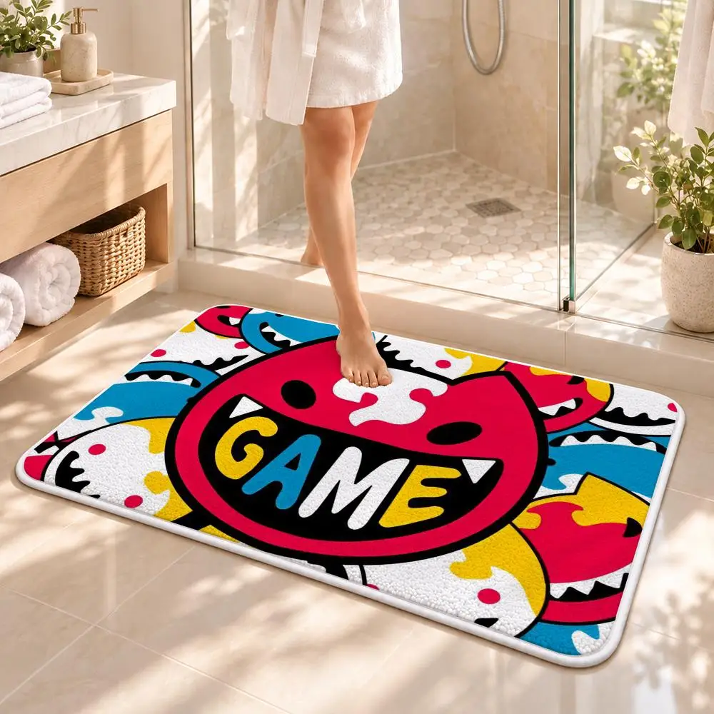 Hot Anime S-SK8 the Infinity Floor Mat Flannel Rug Soft Non Slip Door Mat for  Bedroom Living Room Entryway Home Decor Gift