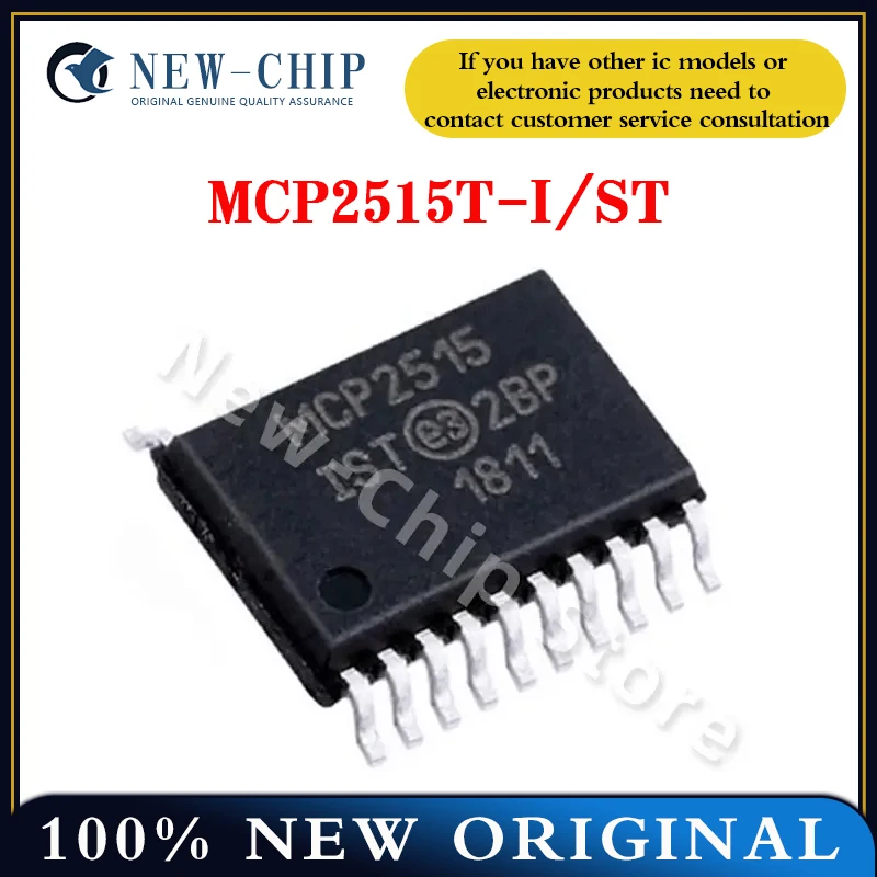 

2PCS-50PCS/LOT MCP2515T-I/ST TSSOP-20 Independent CAN controller chip IC New original MCP2515T-I
