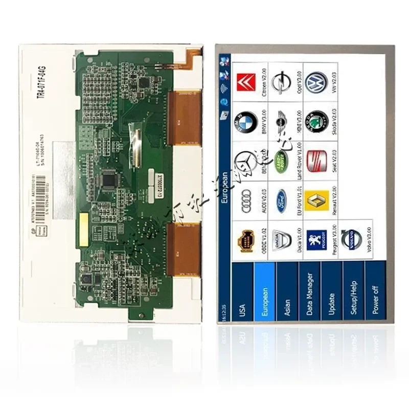 for Daotong Scanner DS708 Autel MaxiDAS DS708 Display LCD Touch Screen Replacement Part