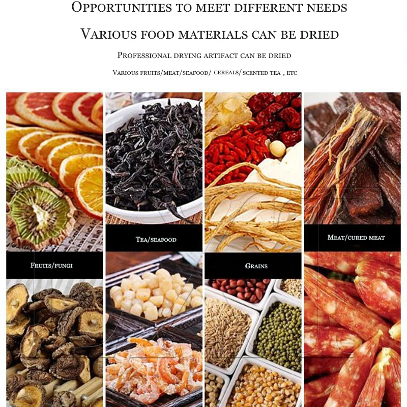 40 Layer Big Capacity Electric Food Drying Machine Fruit Dryer Dehydrator