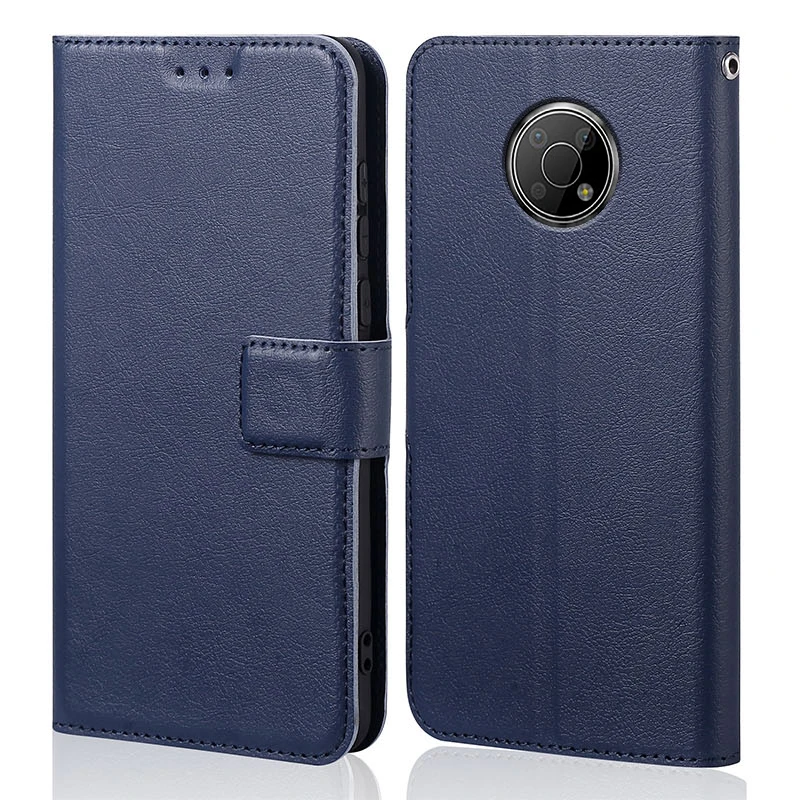 For Nokia G10 G20 G50 G60 G300 G400 5G Leather Business Wallet Flip Cover Protective Cover Card Slot Magnetic Phone Cover Casing