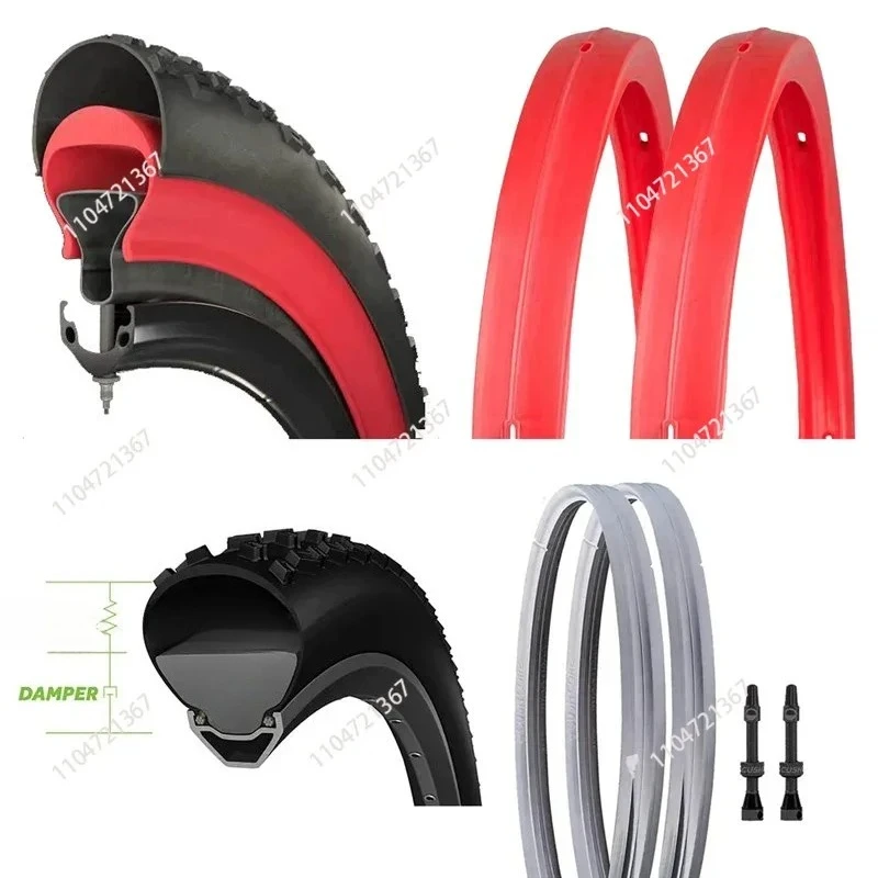 

Bicycle inner tube anti-puncture tyre liner Bicycle inner tube protection pad