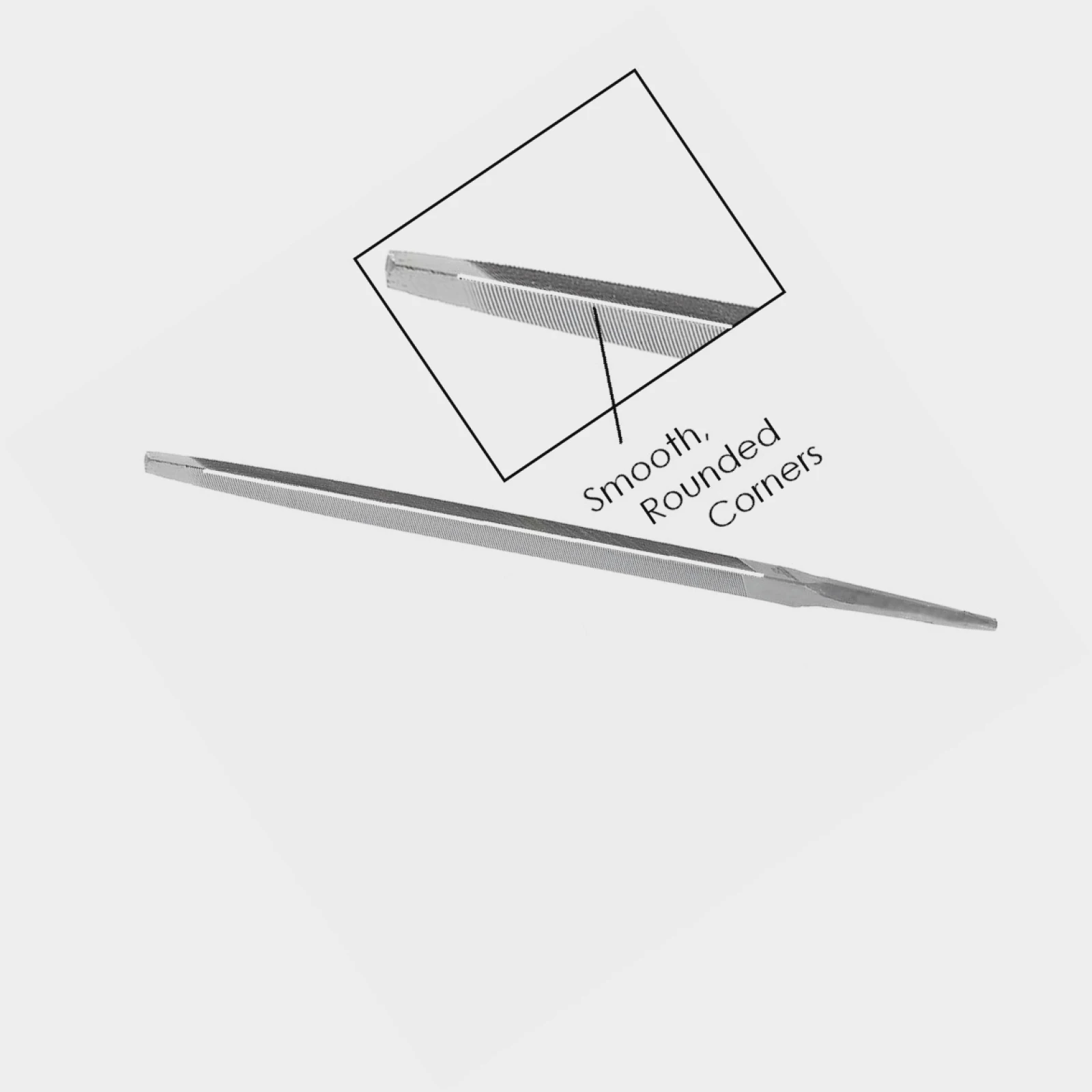 1Pc 140mm Length Smooth Triangular File Polished DIY Repair Tools For Luthiers Guitarist Guitar Accessories