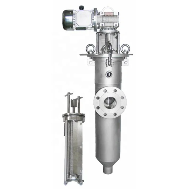 vertical stainless steel 304 automatic self cleaning filter