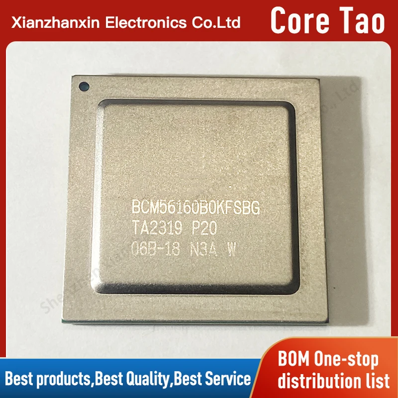 1pcs/lot  BCM56160B0KFSBG  BCM56160B0  BCM56160 BGA Ethernet chip IC in stock