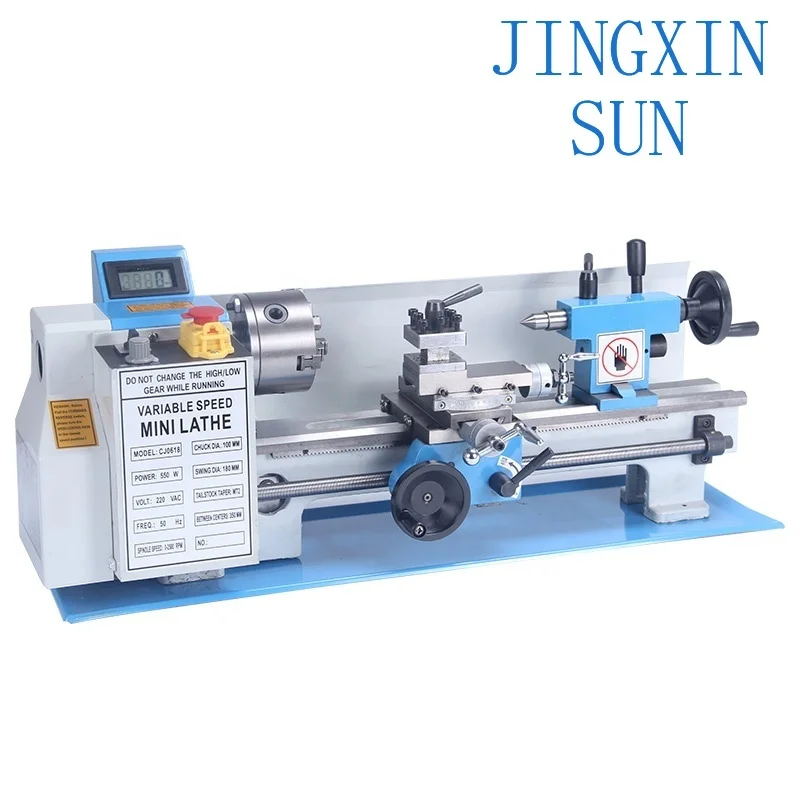 Tongchen 750W 350 Mini Manual Metal Lathe Machine for Home Use Price DIY