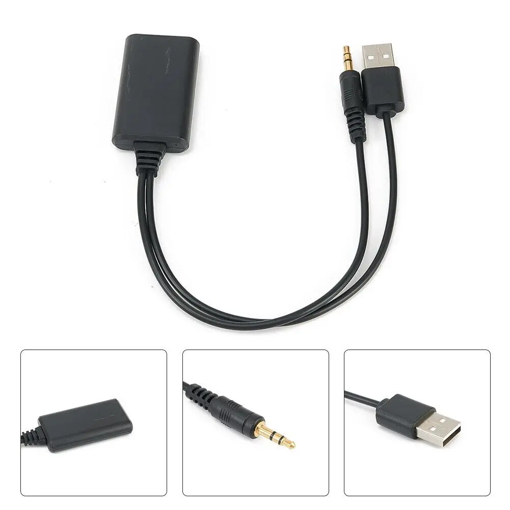 1 шт. автомобильный Bluetooth-адаптер AUX для автомагнитолы, запчасти, 12В DC, для BMW E90 E91 E92 E93, автомобильные аксессуары