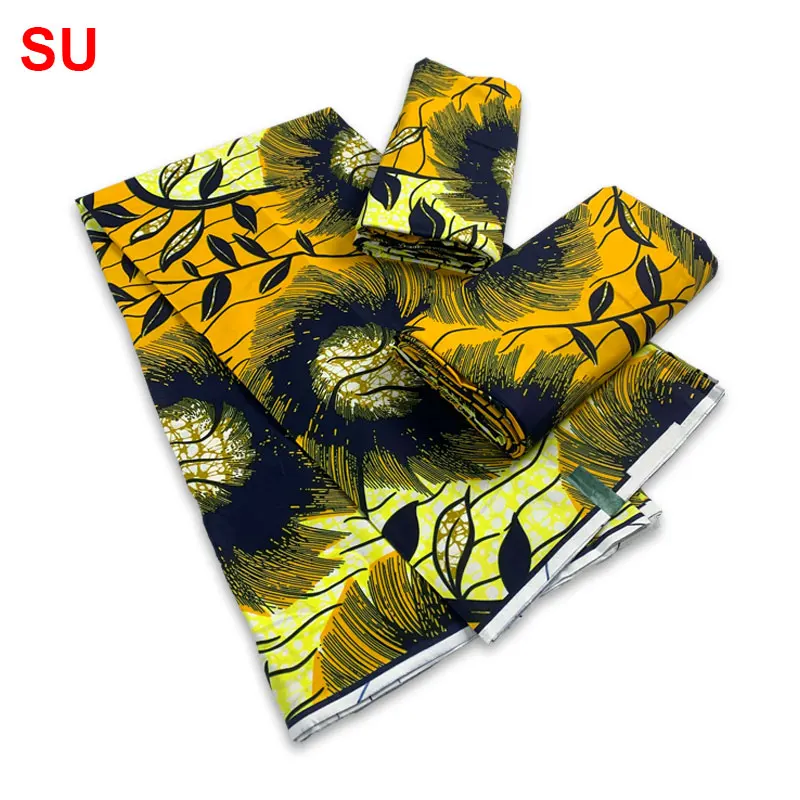 2024 New Design 100% Cotton Top Quality Supe-Hollande Wax African Fabric For Wedding Dress Making Craft Loincloth Y2