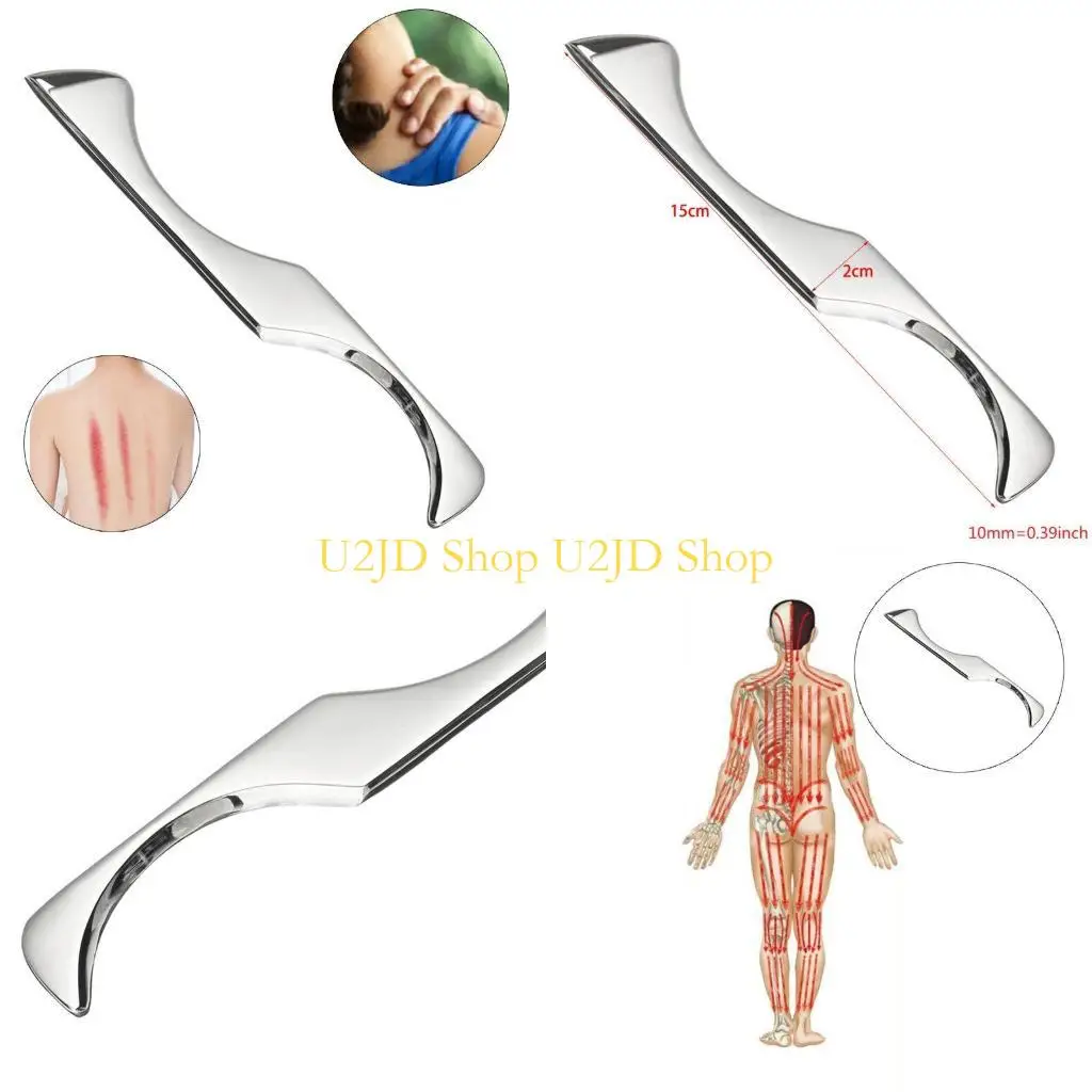 

U2JD Scraper Massage Tool for Tissue Mobilization Therapy Deep Tissue Muscle Scraping