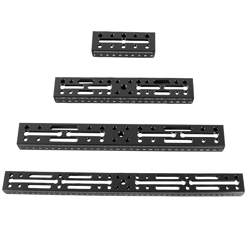 تلسكوب السكك الحديدية بار الثعلبة نمط تتوافق تصاعد لوحة 100/220/320/440 مللي متر #4