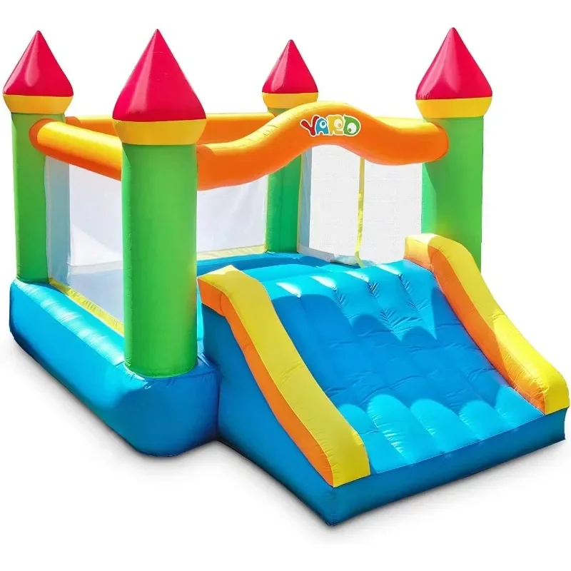 

Bounce House, Inflatable Bounce House with Slide Bouncy House with Blower for Outdoor Backyard/Indoor Bouncy Castle, Jump House