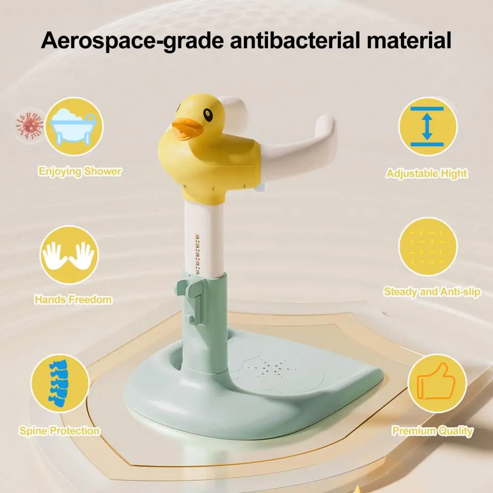 

Подставка для купания младенцев с регулировкой высоты и ширины, противоскользящим основанием, в форме утки, портативная, для малышей