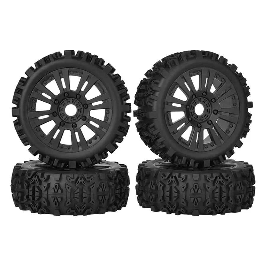 

OGRC 1/8 RC Колеса и шины 17 мм Hex RC Monster Truck Buggy Предварительно склеенные RC шины и диски для Traxxas, Redcat, Losi, HPI, HPS
