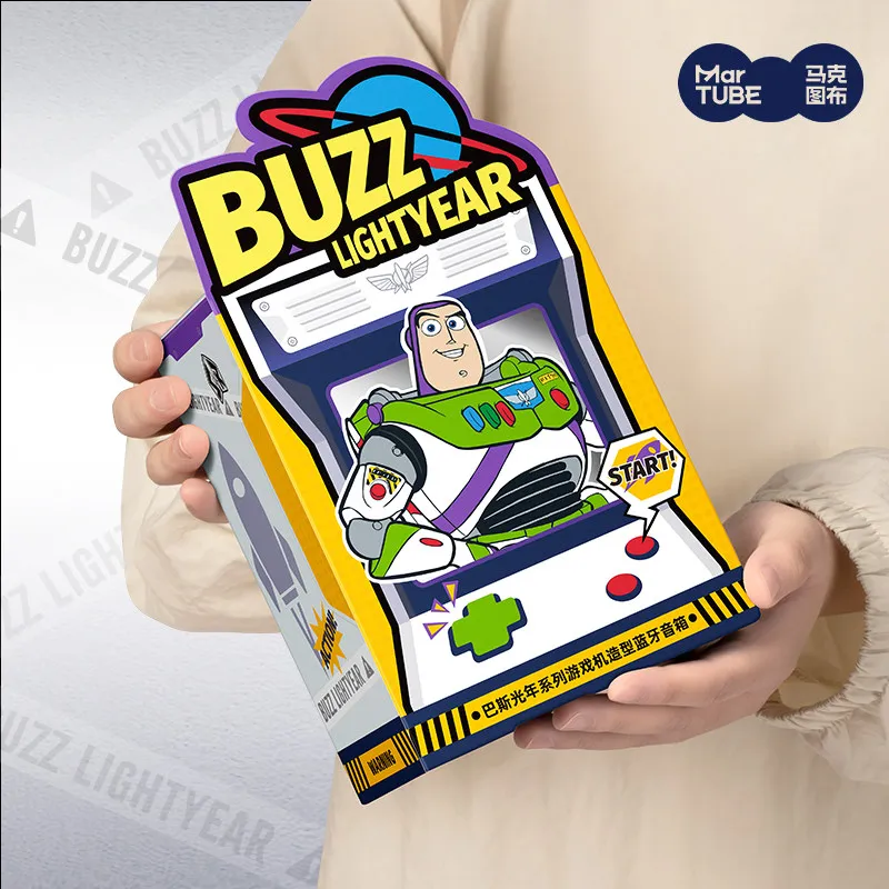 

MarTUBE Buzz Lightyear Bluetooth Speaker Toy Story Arcade Machine Style Wireless Audio Creative Birthday Gift For Boys Friends