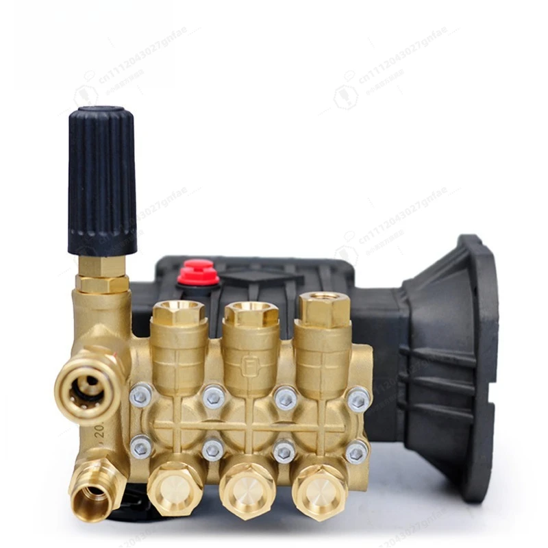 High Pressure Cleaner Plunger Pump Car Washing Machine Plunger Head Reciprocating Water Pump Booster Self-priming