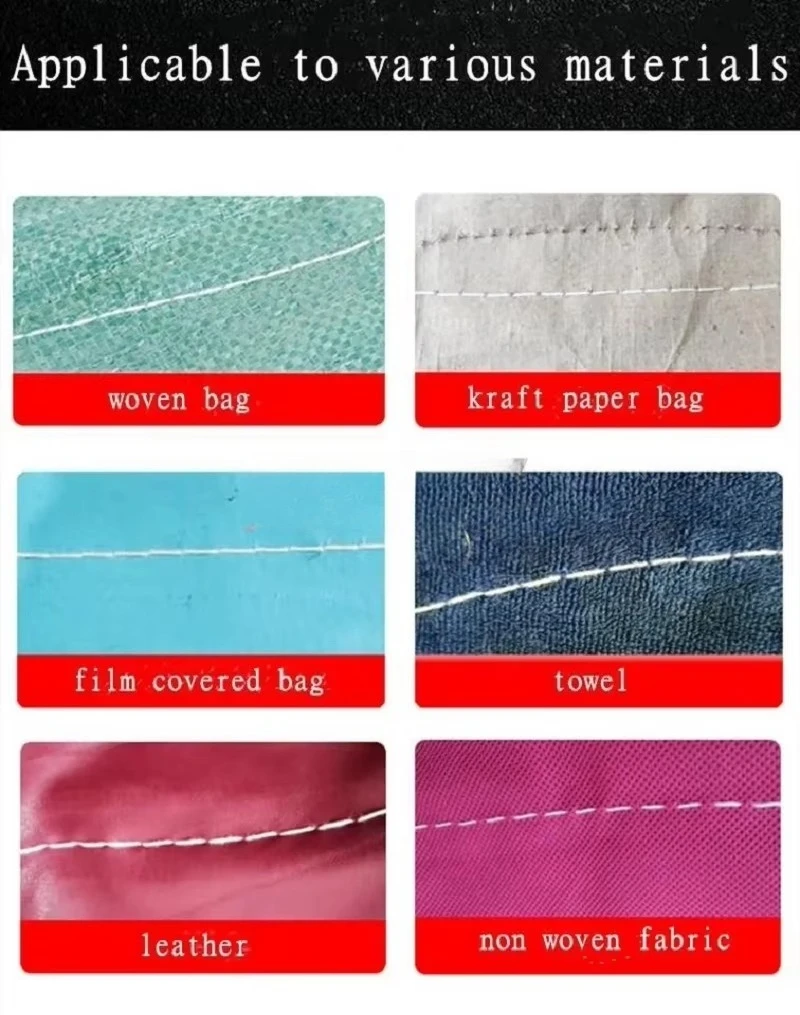 آلة ختم شحن بطارية الليثيوم عالية الطاقة، آلة الخياطة الإلكترونية المحمولة اللاسلكية، شريط ختم الخياطة