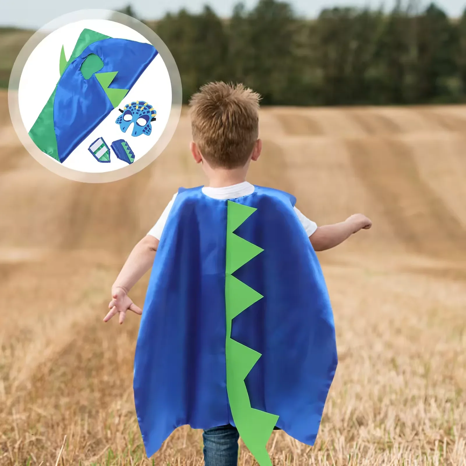 Halloween Costumes Cosplay Dinosaur Costume Toothless Dragon Costume Dinosaur Cape  Costume Dragon Dress Up Kids Cosplay Prop