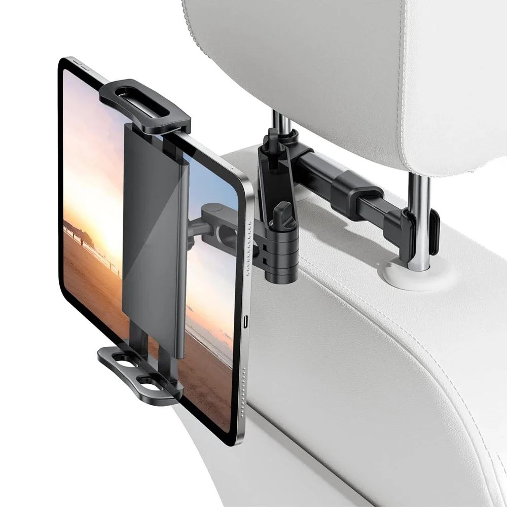 Car Tablet Stand Holder Headrest Mount Headrest Cradle Compatible with Devices for IPad Pro Air Mini 4.7-13