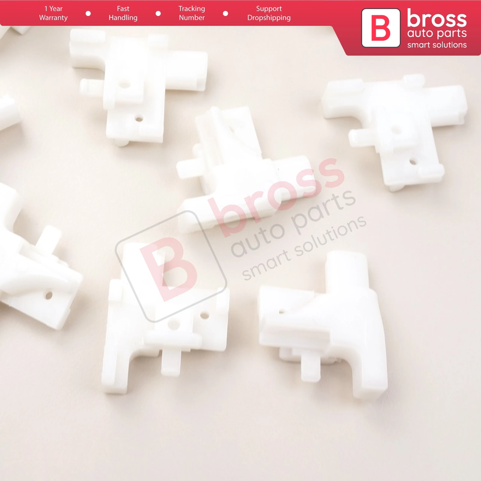 Bross Auto Parts BCP032 10 Pieces Cable End Rope Dowel for Window Regulator Winder Mechanism Type BCP032 Fast Handling