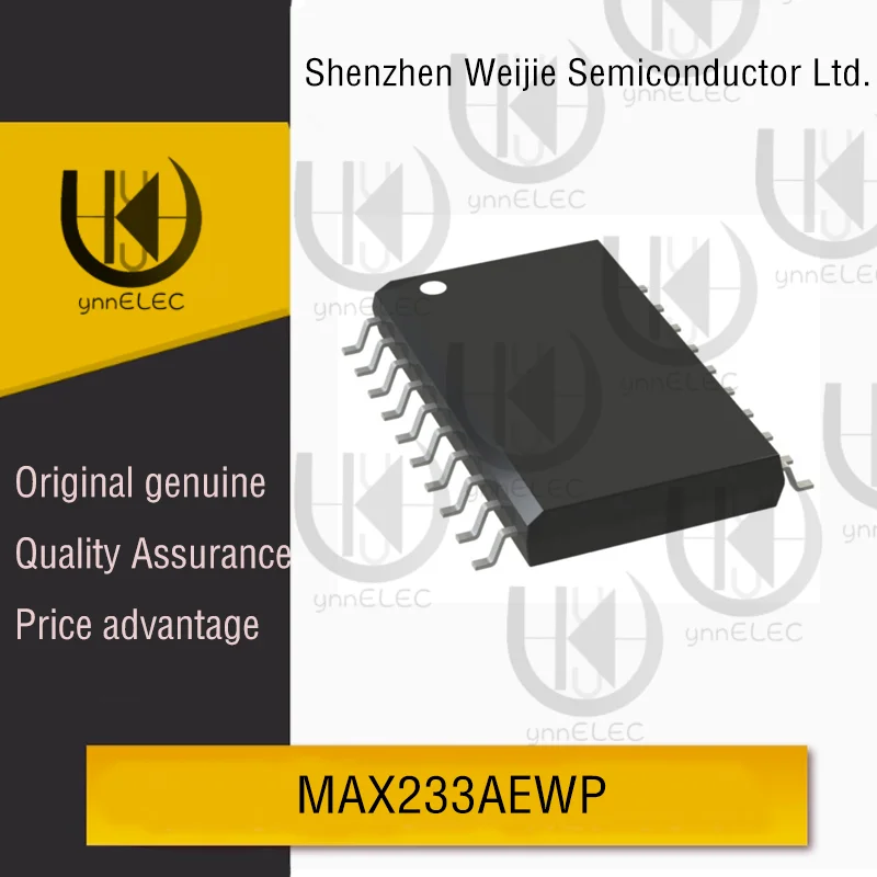 جهاز الإرسال والاستقبال الأصلي MAX233AEWP المزدوج RS-232 |   المكثفات الداخلية |   سويك-20