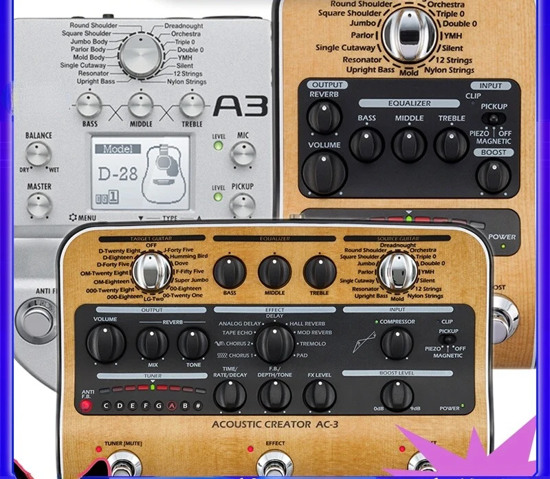 Acoustic Folk Acoustic Acoustic Guitar Playing and Singing Electric Box Delayed Reverb Finger Play Effector