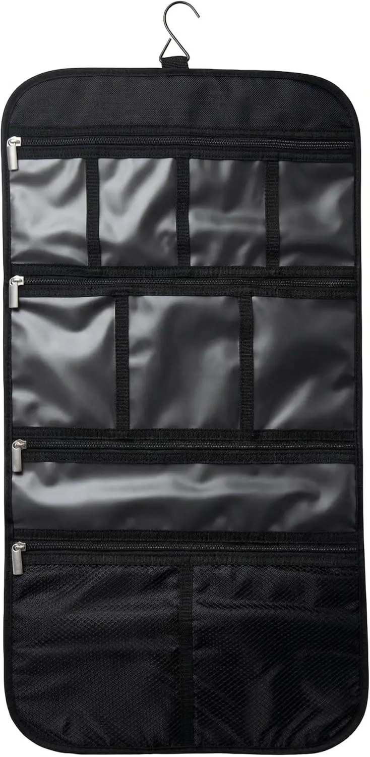 

Large Hanging Toiletry Bag for Travel - Cosmetic, Jewelry & Makeup Organizer for Women & Men