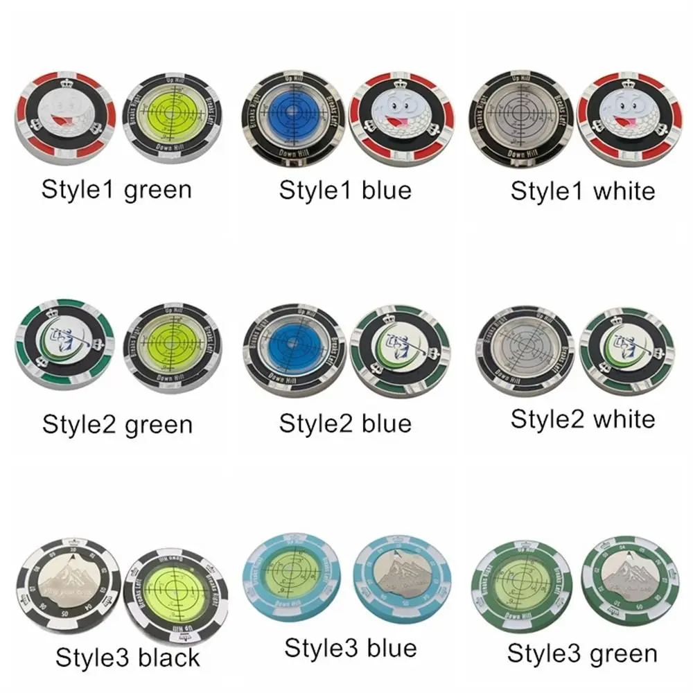 High Precision Golf Tools Leveler Ball Marker Training Tool Golf Slope Meter Green Reader Easily Use Golf Spirit Level