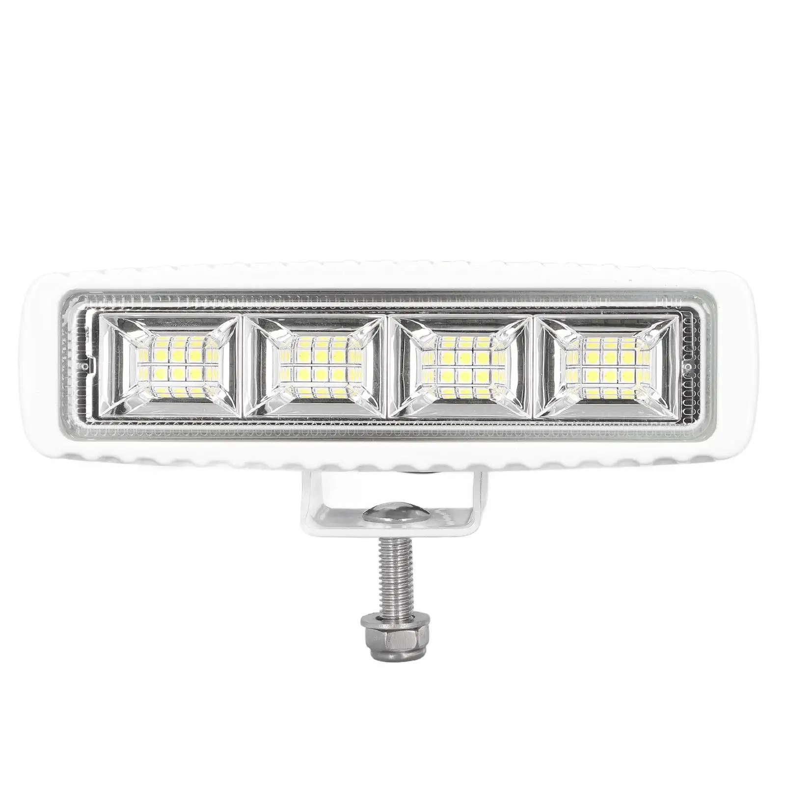 

Boat Deck Lamp 6.3in LEDs Boat Light Bar IP68 Waterproof 120° Floodlight 4000LMS 12/24 V 6000K for marine rv
