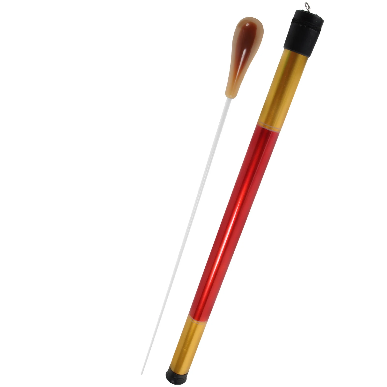

Conducting Baton With Storage Cylinder Metal Portable Music Baton For Concert Orchestra Performance Long-Lasting Hardness