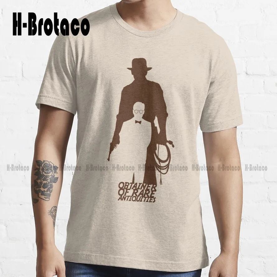 Obtainer Of Rare Antiquities Ndiana Doctor Jones Junior T-Shirt Funny Art Streetwear Cartoon Tee Xs-5Xl Unisex Digital Printing