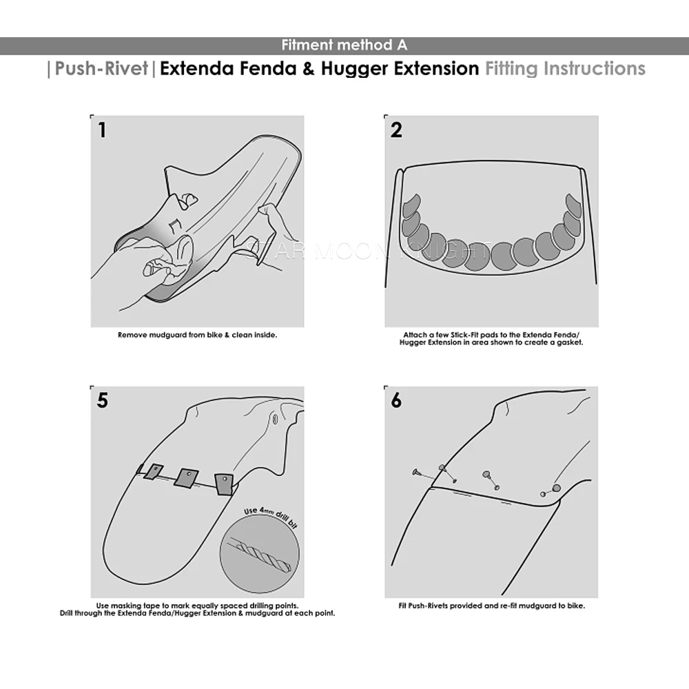 Sepatbor Depan Extender untuk Honda NT1100 2022 - NT 1100 Aksesori Spatbor Ekstensi Aksesori Spatbor Pelindung Cipratan Lumpur