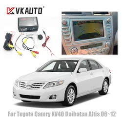 VKAUTO For Toyota Camry XV40 2006~2012 HD IP69 CCD/Night Vision/Backup Reverse Parking Camera For OEM Factory Head Unit