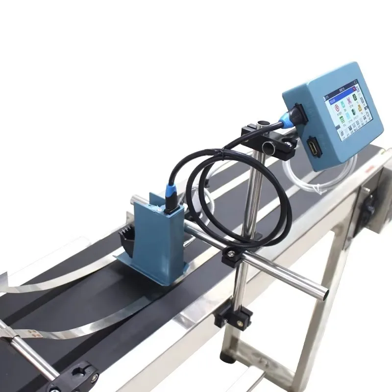 

Automatic Flatbed Printer Continuous Expiry Date TIJ Printing Machine Batch Coding TIJ Inkjet Printer