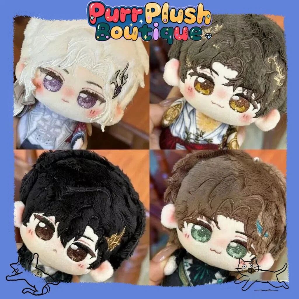 

10cm Mini Plush Doll Stuffed Game Anime World's Beyond - Yi Yu Xia Xiaoyin Gu Shiye Bai Yuan Toy Soft Dress Up Cotton Kid Gift