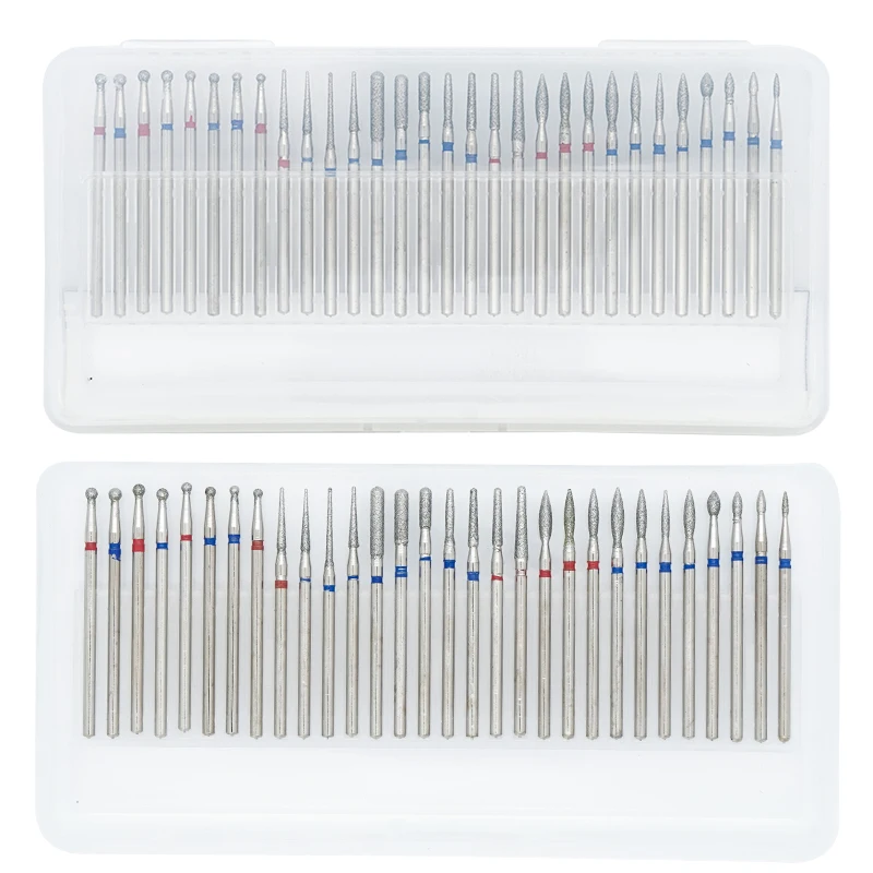 

30pcs Nail Drill Bit Set Manicure Grinding Head Rotary Electric Milling Cutters For Manicure Pedicure Polishing