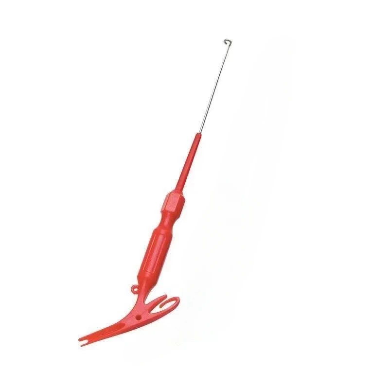 Dual Zweck Quick Tackle Haken Krawatte Deep Throat Blind Stich Haken Entferner Deep Mouth Haken Heber Angelgerät Angelausrüstung – Detail 6