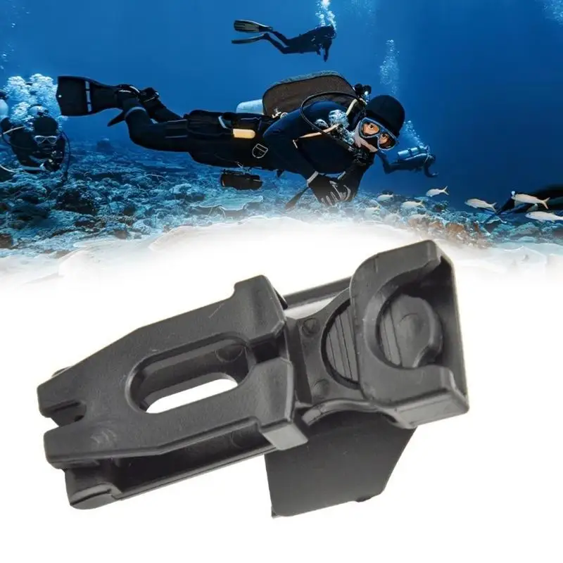 652F الغوص أنبوب الهواء حامل الغطس نظارات التنفس أنبوب المشابك موصل