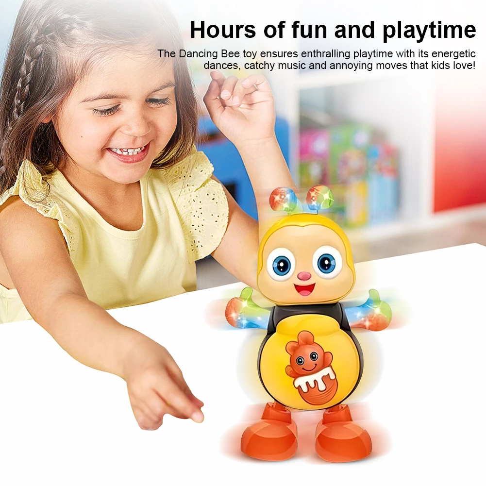 Cartoon Preschool Learning Toys with Music & Lights Educational Toys for Kids Christmas Birthday Gifts for Boys Girls